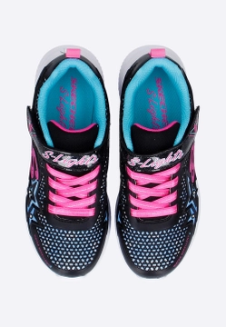 SNEAKERSY DZIEWCZĘCE ZE ŚWIATEŁKAMI SKECHERS 302323LBKPK