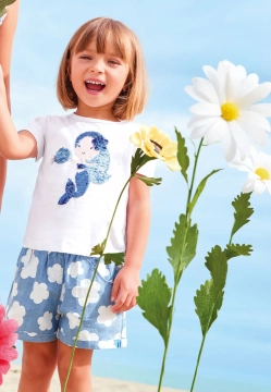 T-SHIRT DZIEWCZĘCY I DO 4 B520 G2