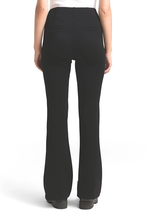 SPODNIE DAMSKIE O ROZSZERZONYM KROJU Z PRZESZYCIEM Z PRZODU TOM TAILOR 1049462