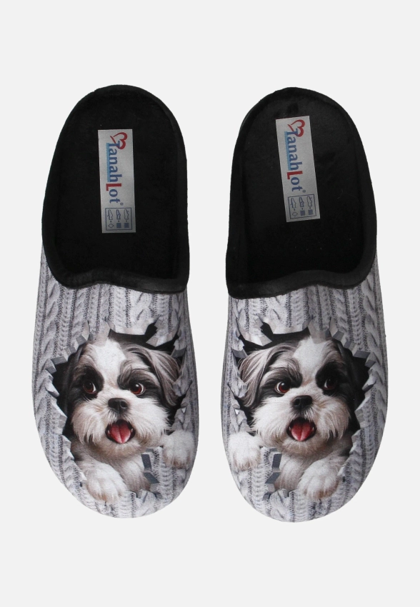 PANTOFLE DAMSKIE Z NADRUKIEM TANAHLOT II5554742