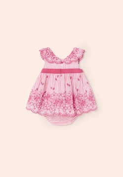 NIEMOWLĘCA SUKIENKA Z HAFTEM I PASUJACYMI MAJTECZKAMI MAYORAL 1814