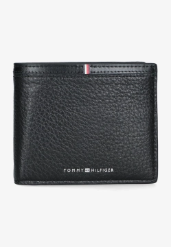 SKÓRZANY PORTFEL MĘSKI SKŁADANY NA PÓŁ TOMMY HILFIGER AM0AM13970C