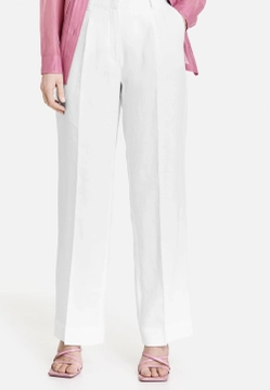 LNIANE SPODNIE Z SZEROKIMI NOGAWKAMI GERRY WEBER 822001-66225