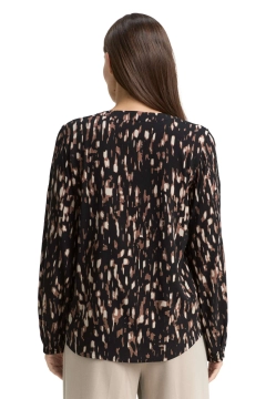 BLUZKA DAMSKA V Z WISKOZY TOM TAILOR 1048695