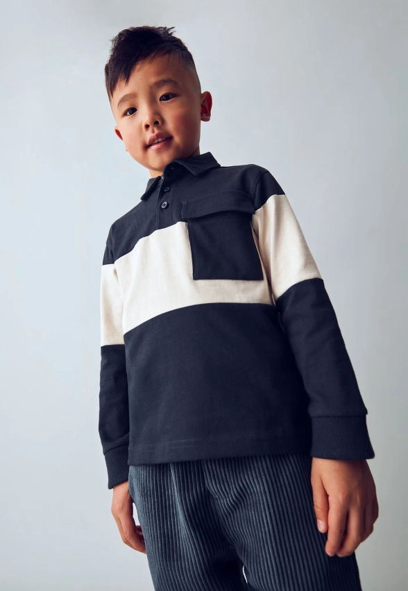 POLO CHŁOPIĘCE Z DŁUGIM RĘKAWEM MAYORAL 4121