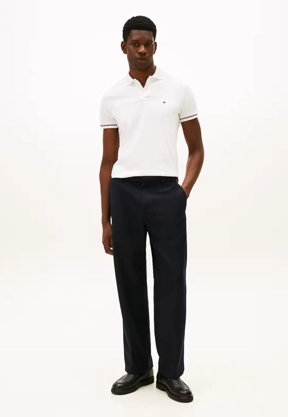 POLO MĘSKIE Z KRÓTKIM RĘKAWEM TOMMY HILFIGER MW0MW41612