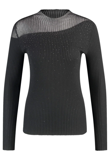 BLUZKA DAMSKA Z OZDOBNYMI CYRKONIAMI GERRY WEBER 471038-35727