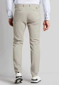 MATERIAŁOWE SPODNIE MĘSKIE BUGATTI 4890 36301