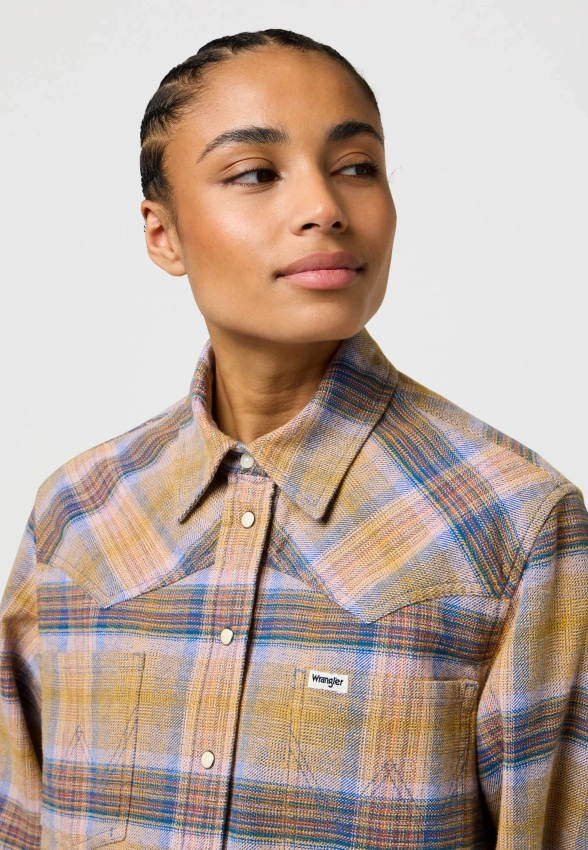 KOSZULA DAMSKA W KRATĘ WRANGLER 112372390