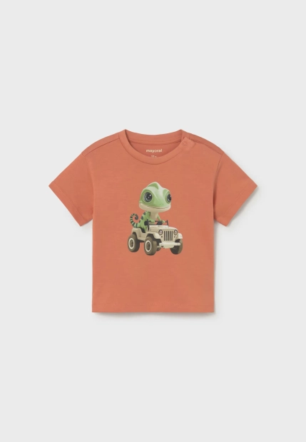 T-SHIRT CHŁOPIĘCY Z NADRUKIEM MAYORAL 1008