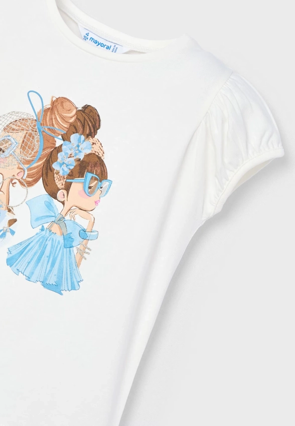 T-SHIRT DZIEWCZĘCY MAYORAL  3003