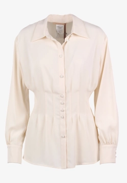 KOSZULA DAMSKA Z MARSZCZENIEM PENNY BLACK ELMETTO