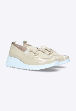 SKÓRZANE MOKASYNY DAMSKIE WONDERS E-6723