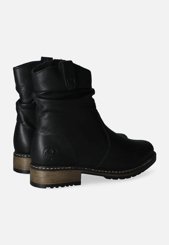 SKÓRZANE BOTKI DAMSKIE RIEKER Z6883-00