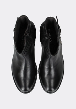 SKÓRZANE DAMSKIE BOTKI CINZIA VALLE 9827