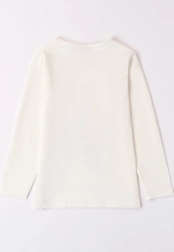 T-SHIRT DZIEWCZĘCY Z NADRUKIEM SARABANDA A306