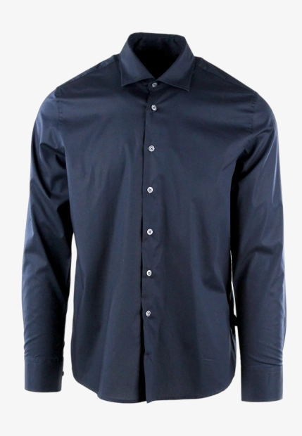 ELEGANCKA BAWEŁNIANA KOSZULA MĘSKA Z DŁUGIM RĘKAWEM BUGATTI 9150 88710D