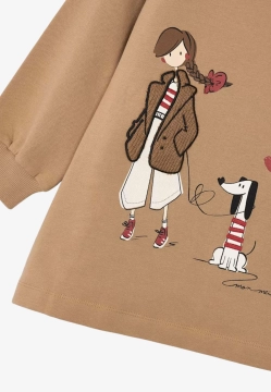 SUKIENKA DZIEWCZĘCA Z GRAFIKĄ MAYORAL 4929