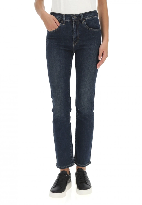 SPODNIE JEANSY DAMSKIE 724 HIGH-RISE SLIM STRAIGHT LEVI'S 188830208