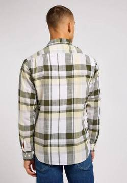 KOSZULA MĘSKA Z DŁUGIM RĘKAWEM W KRATĘ LEE 112349941