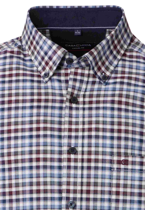 CASUALOWA KOSZULA MĘSKA W KRATĘ VENTI 454485300