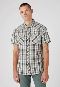 KOSZULA MĘSKA Z KRÓTKIM RĘKAWEM WRANGLER W5H8T4100