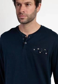 PIŻAMA MĘSKA Z DŁUGIM RĘKAWEM ADMAS Z KOLEKCJI STAR WARS 63771