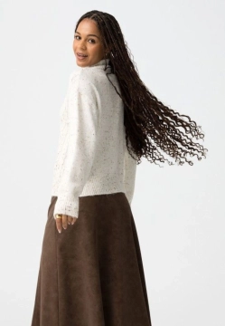 PÓŁGOLF DAMSKI Z WARKOCZOWYM SPLOTEM TIFFOSI 10061634