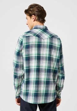 KOSZULA MĘSKA W KRATĘ WRANGLER 112357242