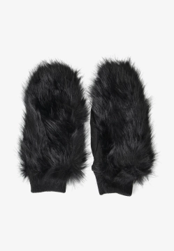 FUTRZANE RĘKAWICZKI DAMSKIE Z JEDNYM PALCEM ST-24020