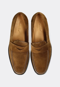 SKÓRZANE MOKASYNY MĘSKIE MAIN & LAND B077