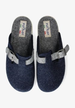 PANTOFLE DAMSKIE Z FILCU FLY FLOT 44 W68 FR