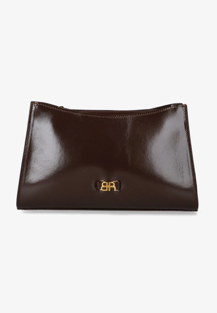 SKÓRZANA TOREBKA DAMSKA BRUNATE ST400