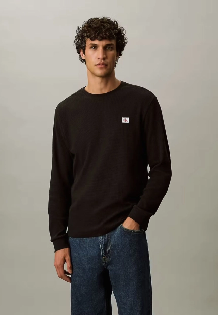 T-SHIRT MĘSKI Z DŁUGIM RĘKAWEM CALVIN KLEIN LV040EM217