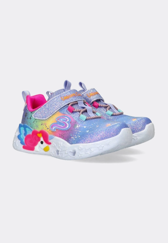 SNEAKERSY DZIEWCZĘCE SKECHERS UNICORN CHARMER TWILIGHT DREAM 302681N