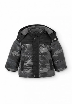 KURTKA CHŁOPIĘCA Z ODPINANYM KAPTUREM BOBOLI 345114
