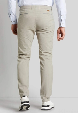 MATERIAŁOWE SPODNIE MĘSKIE BUGATTI 4890 36301