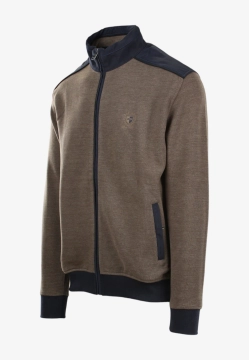 BLUZA MĘSKA ZAPINANA NA ZAMEK BŁYSKAWICZNY ROTTE MEDITERRANEE RM170330SELAN