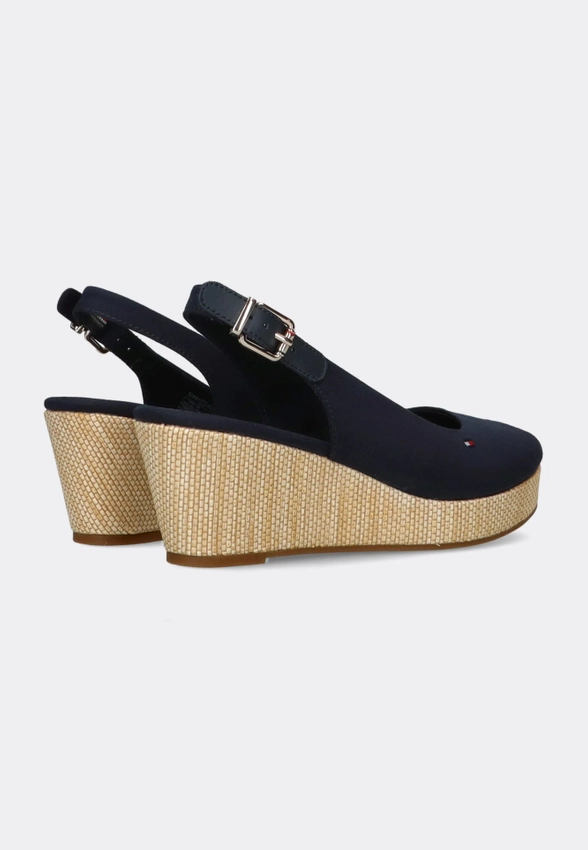 SANDAŁY DAMSKIE NA KOTURNIE TOMMY HILFINGER FW0FW04788