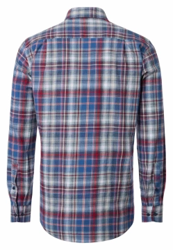 KOSZULA MĘSKA Z DŁUGIM RĘKAWEM W KRATĘ REDMOND 252090110