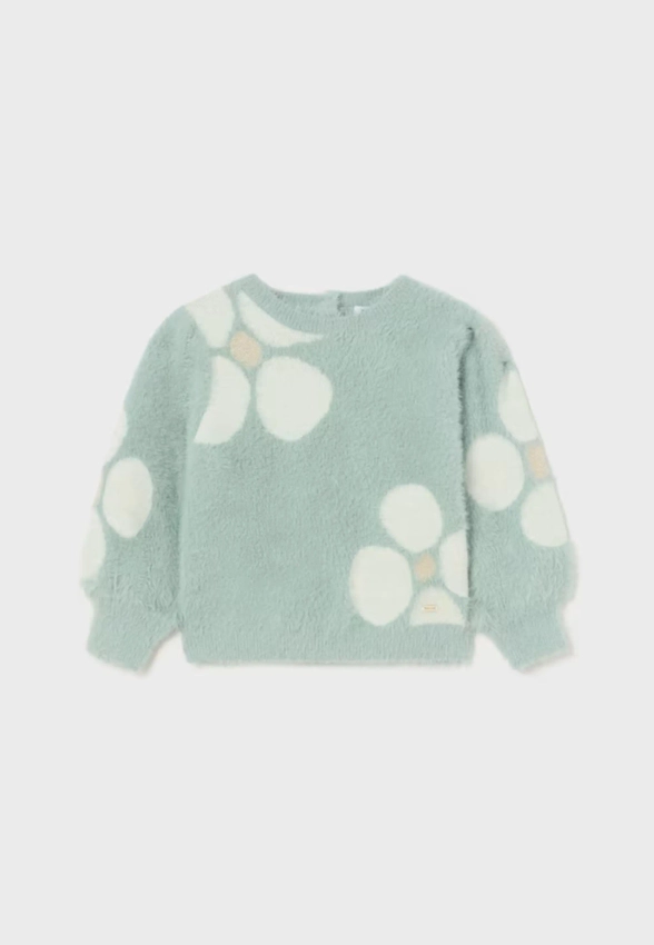 SWETER DZIEWCZĘCY W KWIATY MAYORAL 2321