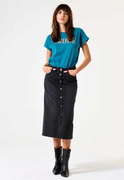 SPÓDNICA JEANSOWA DAMSKA GARCIA JEANS G50325