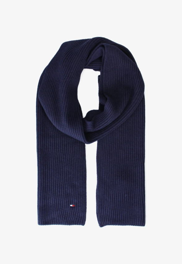 KOMPLET MĘSKI CZAPKA I SZLIK Z DOMIESZKĄ KASZMIRU TOMMY HILFIGER AM0AM13807C