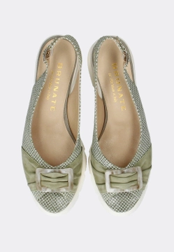 SKÓRZANE SANDAŁY DAMSKIE BRUNATE 32289