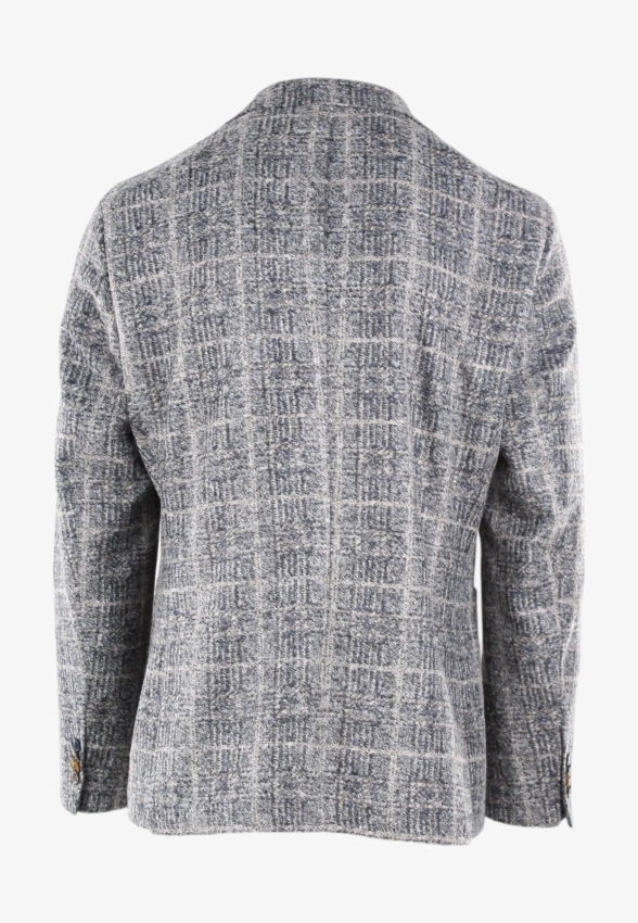 MARYNARKA MĘSKA W KRATĘ Z DOMIESZKĄ WEŁNY DIGEL EDW-1252513