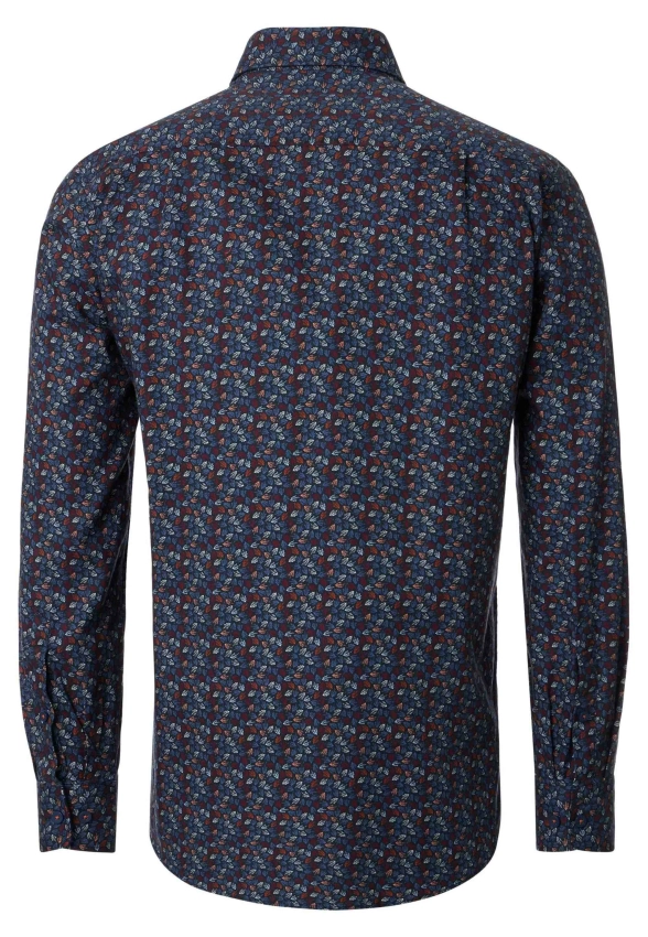 KOSZULA MĘSKA Z WZOREM W LIŚCIE REDMOND 252410111