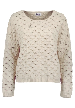 AŻUROWY SWETER DAMSKI BLUE SEVEN 248093