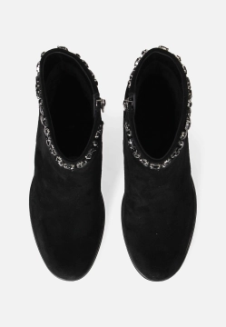 ZAMSZOWE BOTKI DAMSKIE NA KOTURNIE LORETTA VITALE C3854