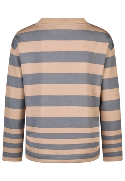 BLUZA DAMSKA W PASY Z WISKOZY BARBARA LEBEK 37130052