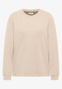 BLUZA DAMSKA OZDOBIONA GUZIKAMI NA BOKU CECIL 3 TOS324032